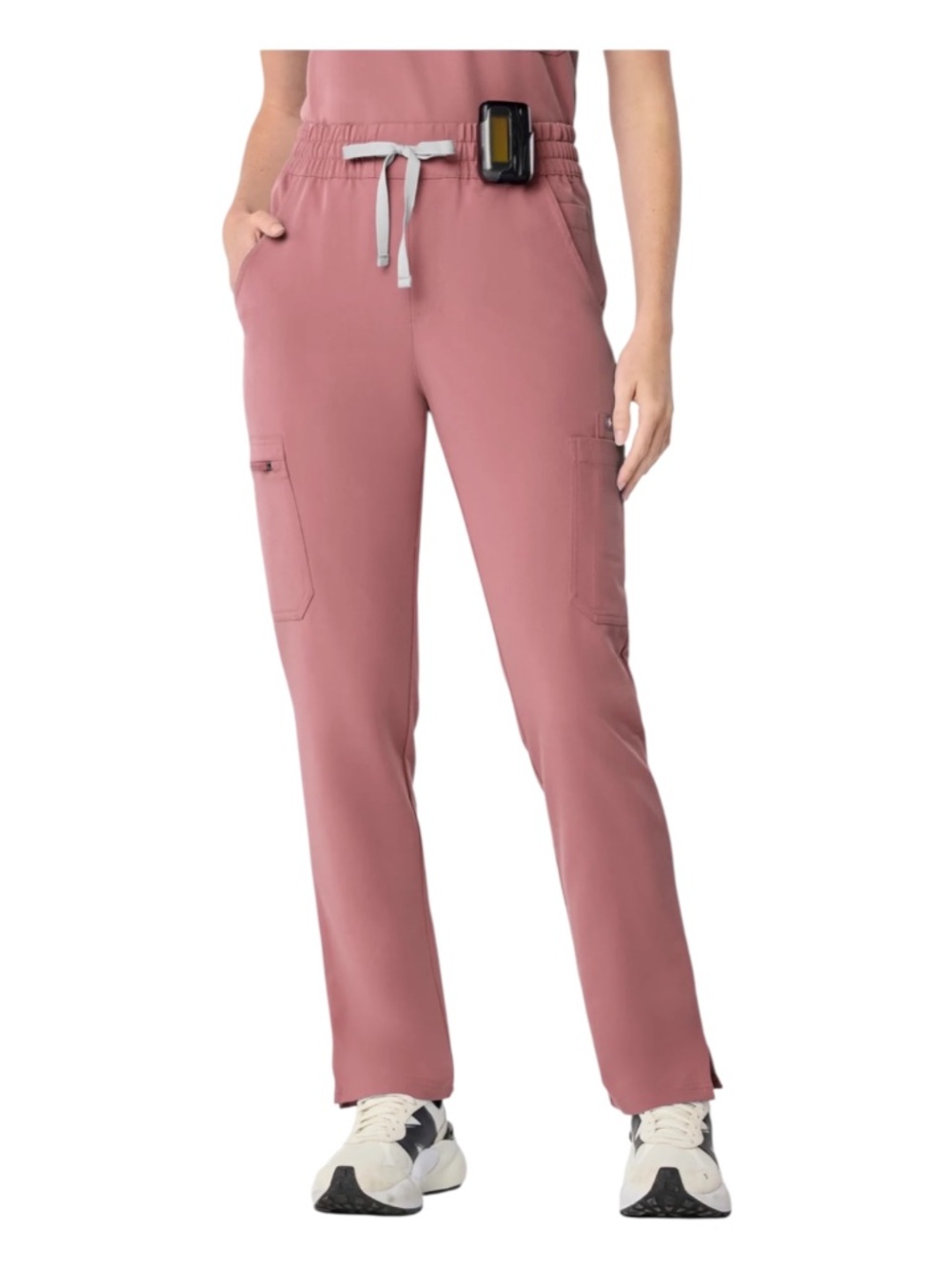 FIGS Yola Skinny Scrub Pants Mineral Mauve Pink PO1367 Size XS